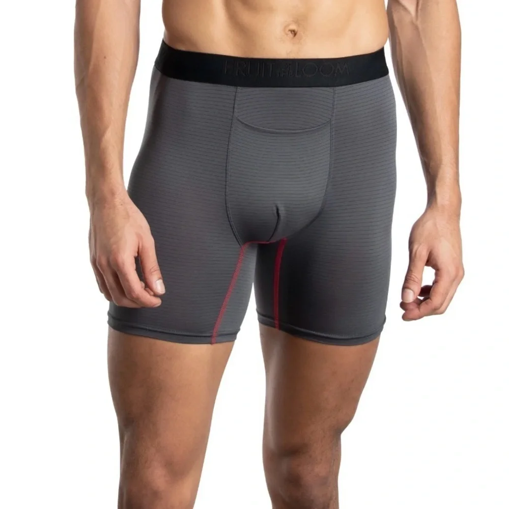 Fruit of the Loom Men's 360 Stretch Performance Boxer Briefs